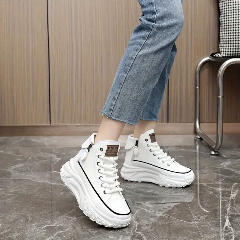 Noa | Plateau-Turnschuhe für Damen mit erhöhter Sohle