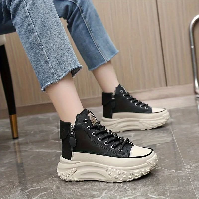 Noa | Plateau-Turnschuhe für Damen mit erhöhter Sohle