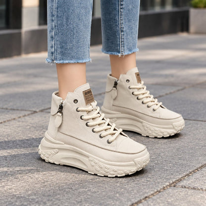 Noa | Plateau-Turnschuhe für Damen mit erhöhter Sohle