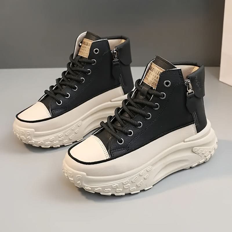 Noa | Plateau-Turnschuhe für Damen mit erhöhter Sohle