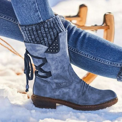 Lola | Women's Winter Zip-Up Boots for Cold Weather