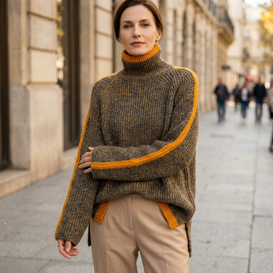 Three-quarter sidewalk sweater image