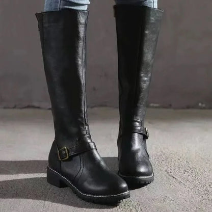 Kylee | Women's Orthopaedic Buckle Detail Comfort Boots