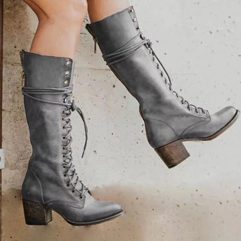 Maren | Women's Orthopaedic Leather Lace-Up Boots