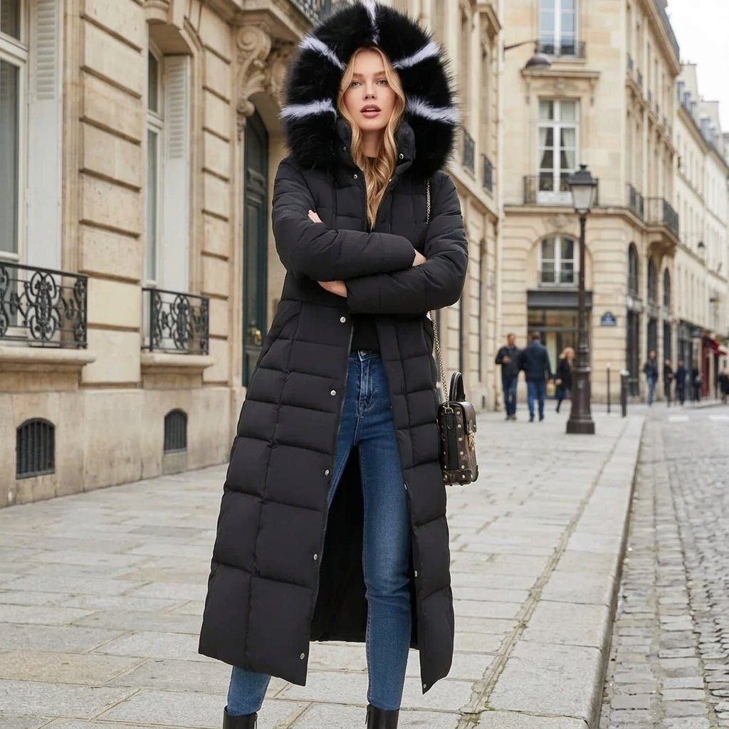 Greer | Women's Belted Quilted Puffer Coat for Winter