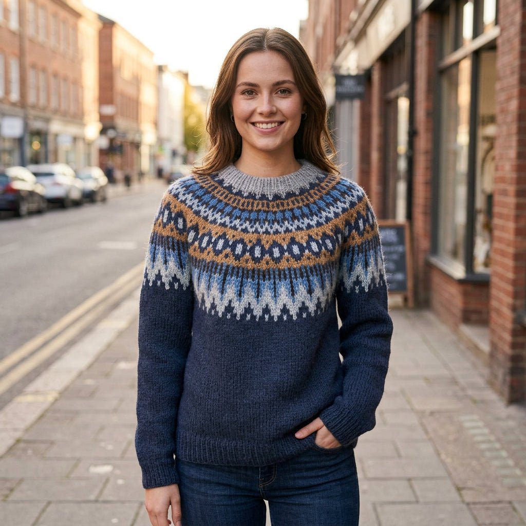 Nika | Lässiger Strickpullover für Damen für den Winter