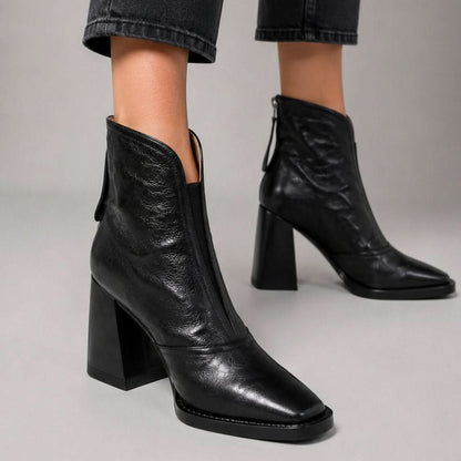 Graciela | Damen-Winter-Stiefeletten mit Blockabsatz