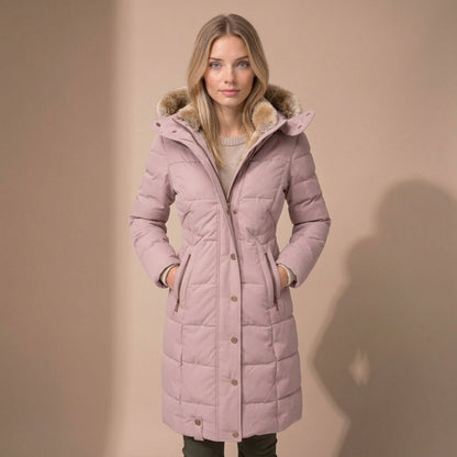 Indie | Women's Longline Quilted Hooded Parka
