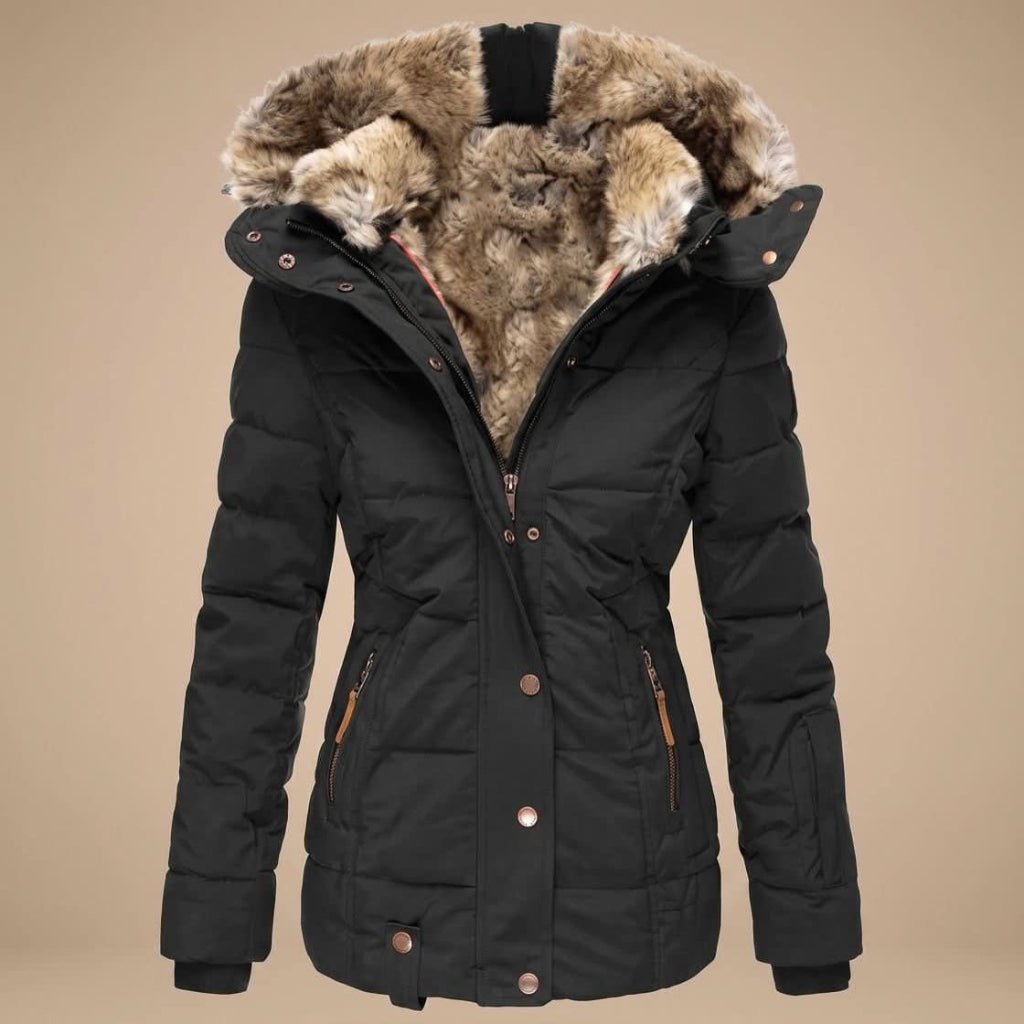 Indie | Women's Longline Quilted Hooded Parka