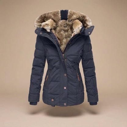 Indie | Women's Longline Quilted Hooded Parka