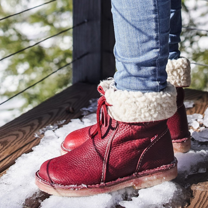 Blair | Women's Mid-Calf Winter Boots with Tie Back