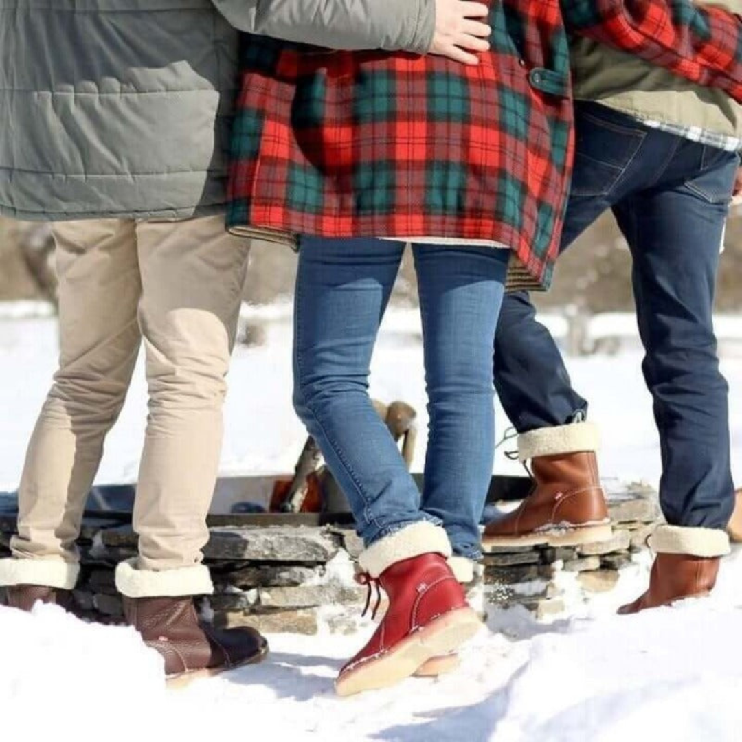 Blair | Women's Mid-Calf Winter Boots with Tie Back
