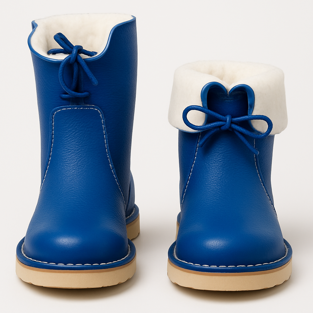 Blair | Women's Mid-Calf Winter Boots with Tie Back