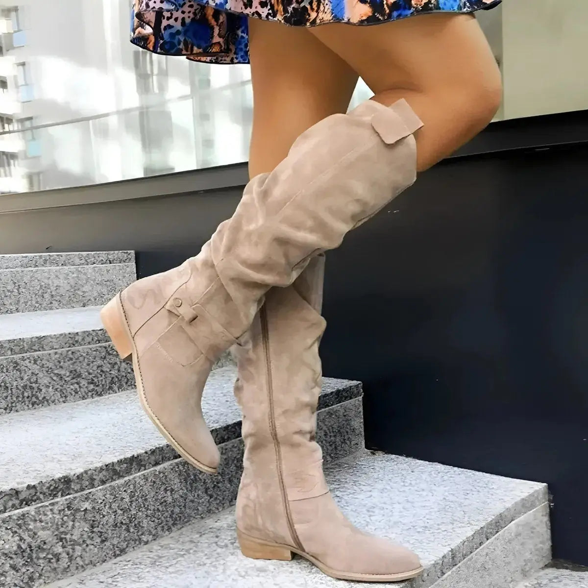 Sadie | Lässige Overknee-Stiefel für Damen
