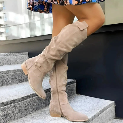 Sadie | Lässige Overknee-Stiefel für Damen