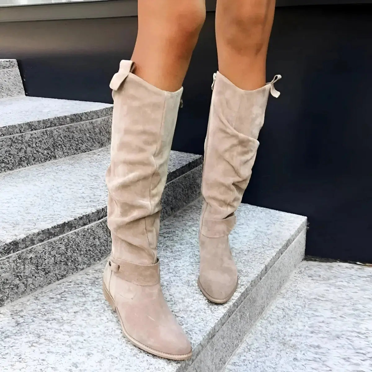 Sadie | Lässige Overknee-Stiefel für Damen