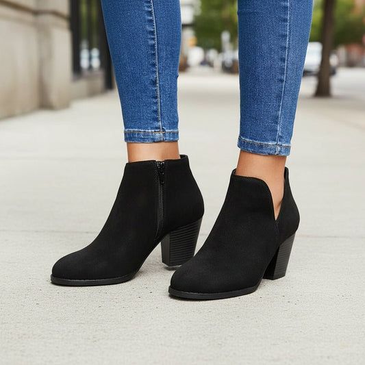 Yasmin | Women's Block-Heel Ankle Boots