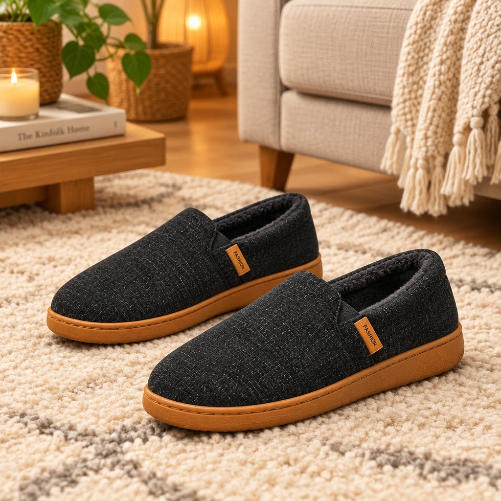 Sydnee | Women's Winter Slip-On Home Slippers