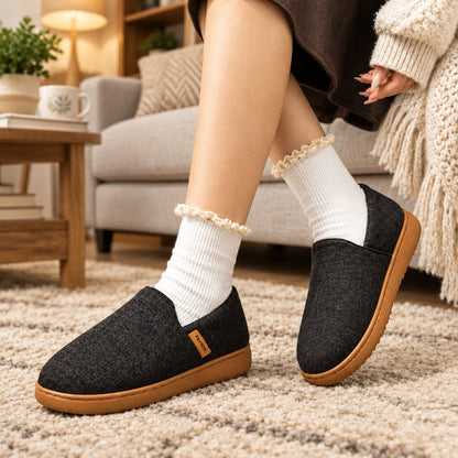 Sydnee | Women's Winter Slip-On Home Slippers