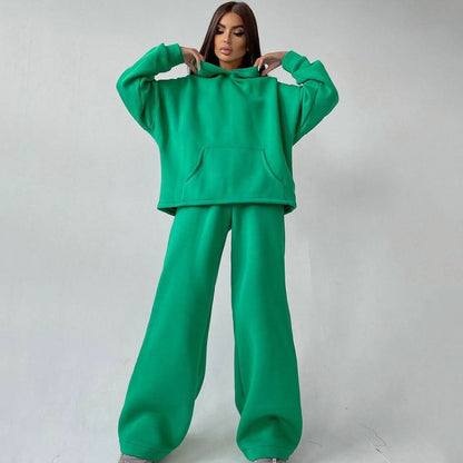 Lyra | Women's Oversized Hoodie and Flare Trousers Set