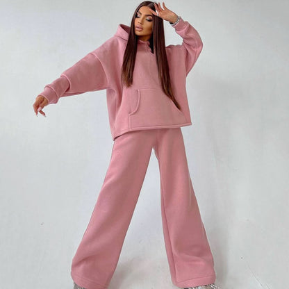 Lyra | Women's Oversized Hoodie and Flare Trousers Set